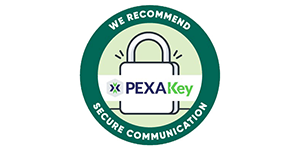 PEXA Key recommended for secure communication